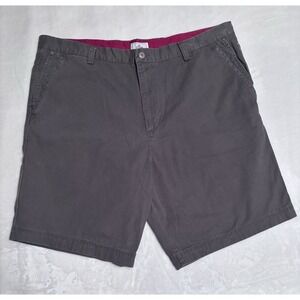 Dockers Cargo shorts men's‎ Camo Green W 44 flat front loose fit.